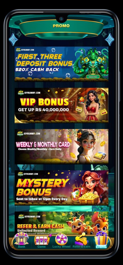 Joy rummy promo code image 